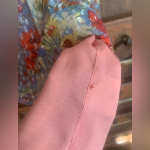 NWT Anthropologie Velvet “Keiara” Chiffon Ruffle Sleeve Top -XS - Picture 11 of 16